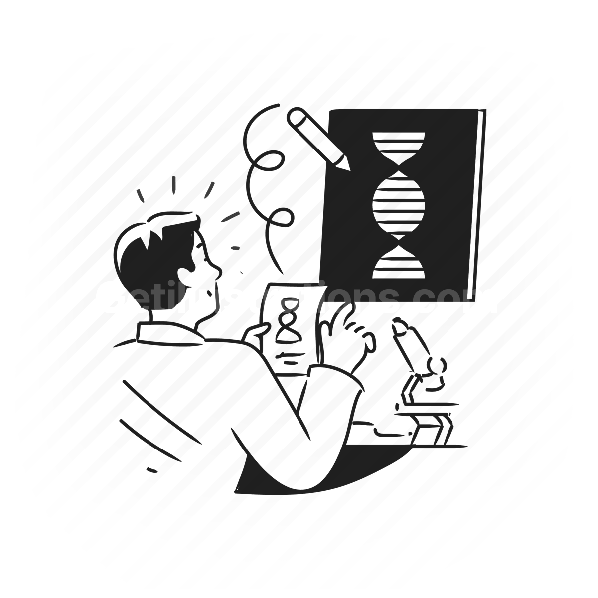 Science and Research illustration preview image